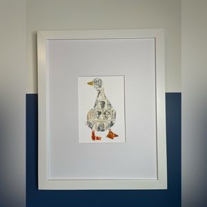 Duck postage stamp art
